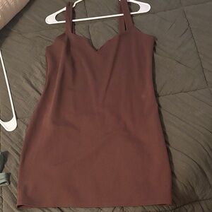 Brown Bodycon Dress